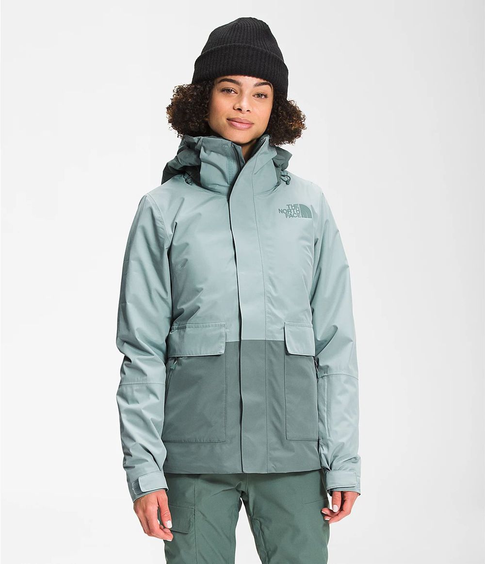 The North Face Garner Triclimate® Isolierte Jacken Damen - Blau CH-706DGRG